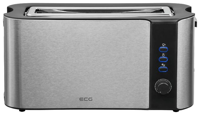 Toaster 1000 W 2 Scheibe(n) 6 Stufen  ST10630SS (Schwarz, Silber) 