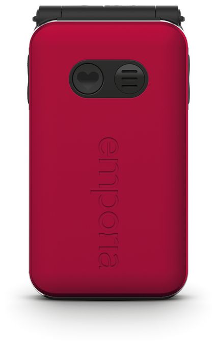 4G Smartphone 7,11 cm (2.8 Zoll) 2 MP Single SIM  Joy V228 Seniorenhandy (Rot) 