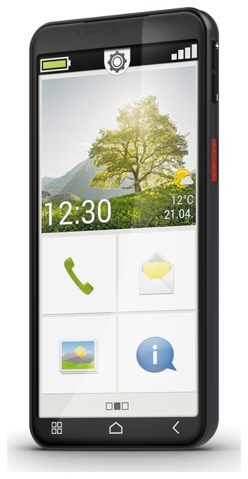 128 GB 4G Smartphone 13,8 cm (5.45 Zoll) Android 13 MP Dreifach Kamera Single SIM WiFi 5  Smart.7lite (Schwarz) 