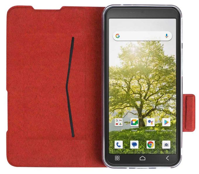 Folio für Emporia SMART.7lite, SMART.7mini, ME.7  Smartcover (Schwarz, Rot) 