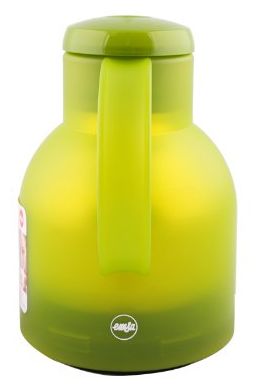  505763 SAMBA Quick Press Isolierkanne 1,0l Glas-Isolierkolben (Grün) 