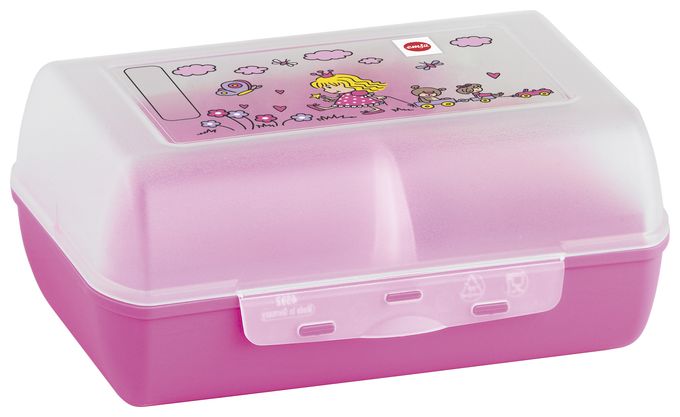  518137 Kids Tritan Set Trinkflasche und Brotdose Princess (Pink) 