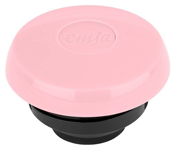  SAMBA Quick Press Isolierkanne 1,0l Glas-Isolierkolben (Pink) 