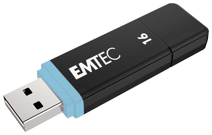 USB Typ-A Stick 16 GB  K100 10 Stück (Schwarz, Mehrfarbig) 
