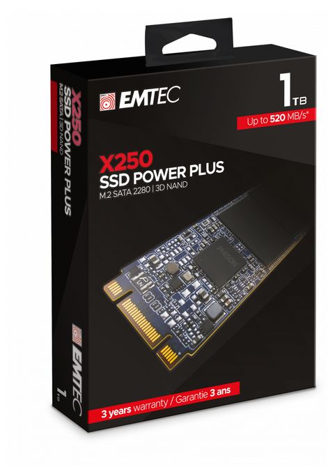 1 TB SSD Serial ATA III M.2 X250 Power Plus 