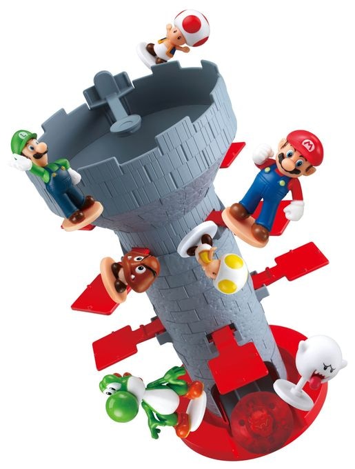 Brettspiel ab 4 Jahr(e) 7356 Super Mario Blow Up Shaky Tower 