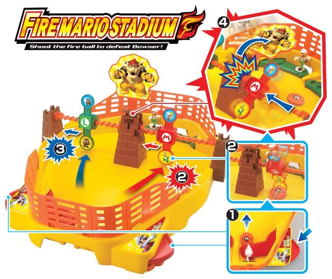 ab 5 Jahr(e) 7388 Super Mario Fire Mario Stadium 