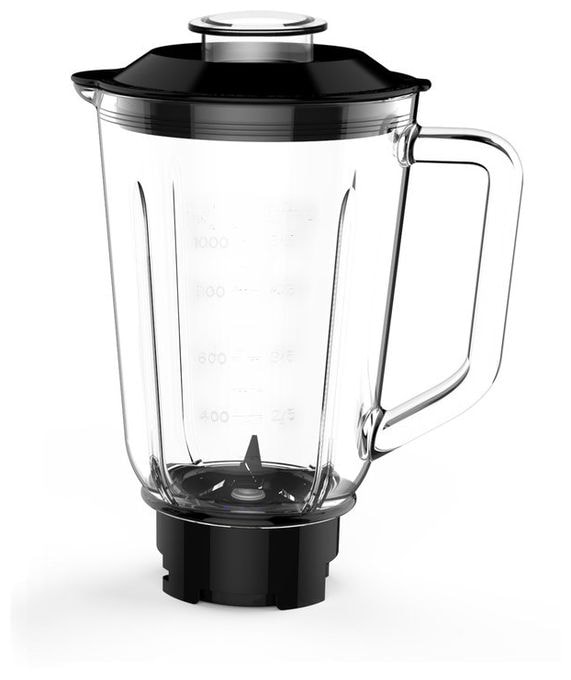 1 l Standmixer 350 W (Schwarz, Edelstahl, Transparent) ActivMix Premium 