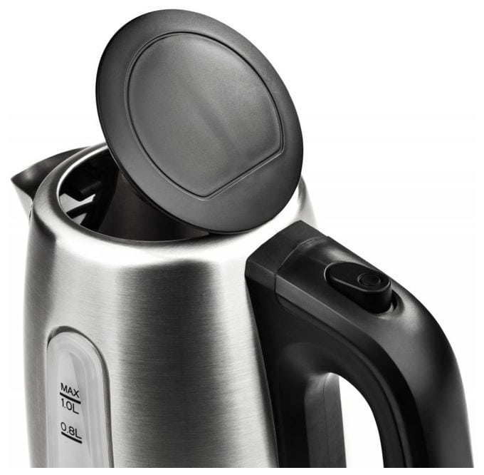1,0 l Wasserkocher 1600 W  Adela (Schwarz, Edelstahl) 