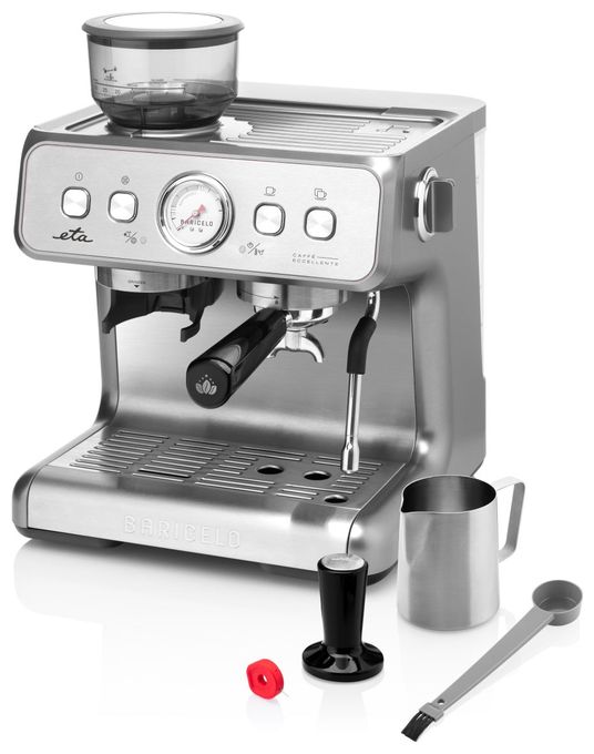 Siebträger Kaffeemaschine 15 bar 1550 W  Baricelo (Silber, Edelstahl) 