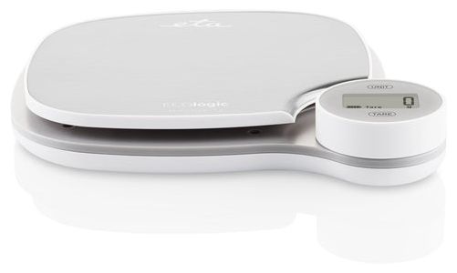 Elektronische Küchenwaage bis 5 kg Genauigkeit 1 g  ECOlogic (Grau) 