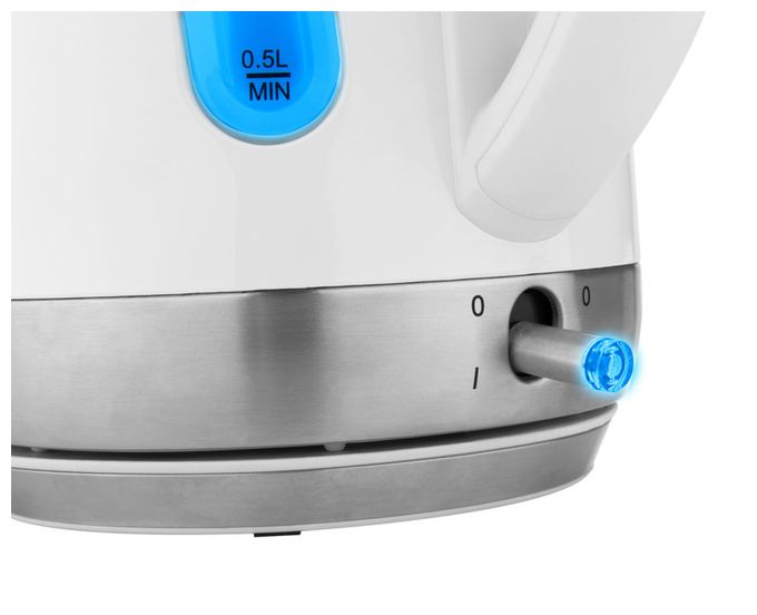 1,7 l Wasserkocher 2100 W  Ela (Edelstahl, Weiß) 
