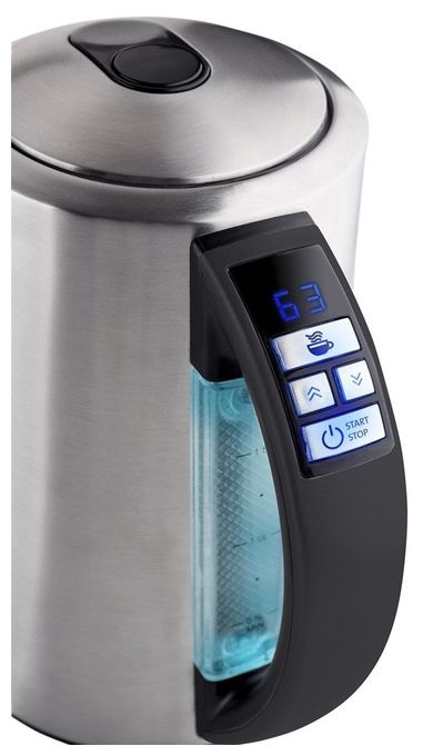 1,7 l Wasserkocher 2200 W  Elektra (Schwarz, Edelstahl) 