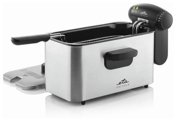 Fritteuse 3 l 2000 W  Fritola (Schwarz, Edelstahl) 