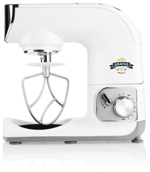 1200 W Küchenmaschine 5,5 l  Gratus Max III (Weiß) 