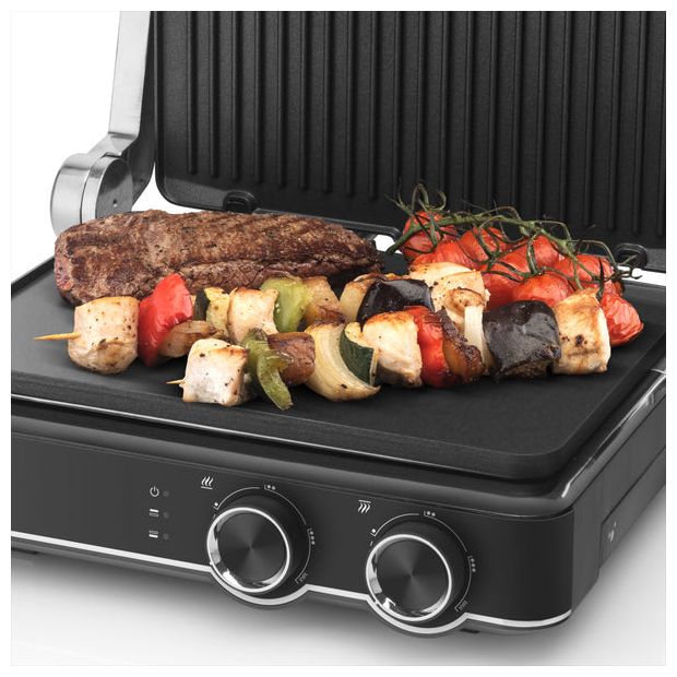 2000 W  GrilChef (Schwarz, Edelstahl) 