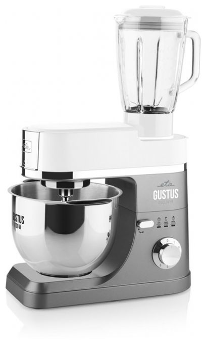 1200 W Küchenmaschine 5,5 l  Gustus IV Gulliver (Grau, Weiß) 