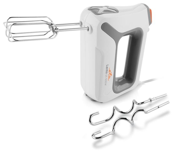Handmixer 500 W 4 Stufen  Lento (Grau, Weiß) 