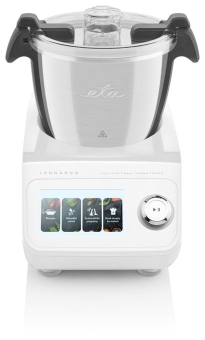 Küchenmaschine 3,5 l mit Waage  Leonardo (Weiß, Grau) 