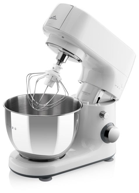 1000 W Küchenmaschine 4 l  Mezo III Bravo (Edelstahl, Weiß) 