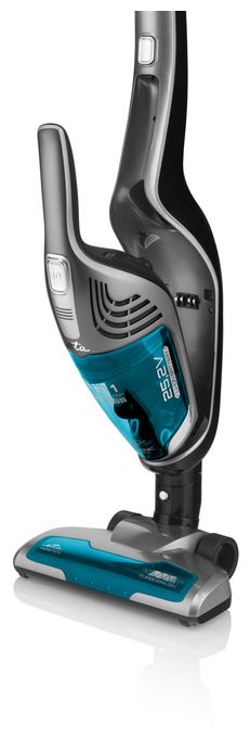 Handstaubsauger Beutellos bis 50 min Laufzeit 25,2 V HEPA  Moneto II Aqua Plus (Blau, Grau) 