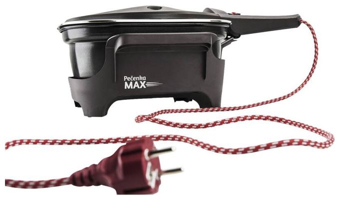 475 W  Pečenka Max Elektrischer Bräter (Schwarz) 