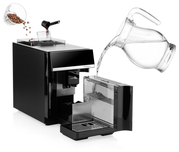 Kaffeevollautomat 1,8 l 450 g AutoClean  Ristello Tocco (Schwarz) 