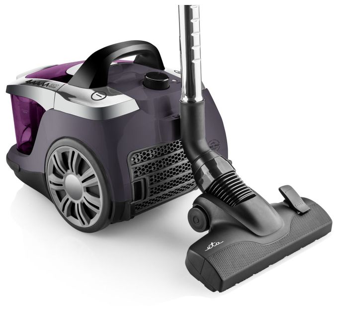 Bodenstaubsauger Beutellos 700 W HEPA (Schwarz, Silber, Violett) Salvet Animal 