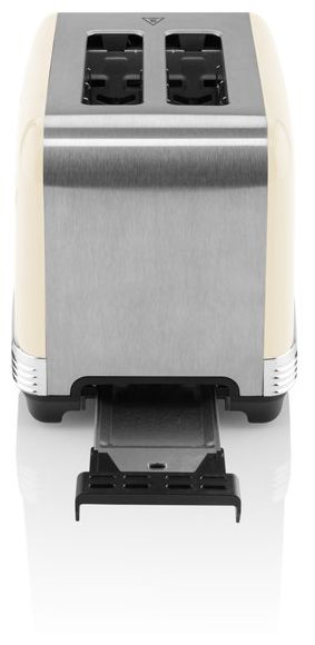Toaster 930 W 2 Scheibe(n) 7 Stufen  Storio (Beige) 