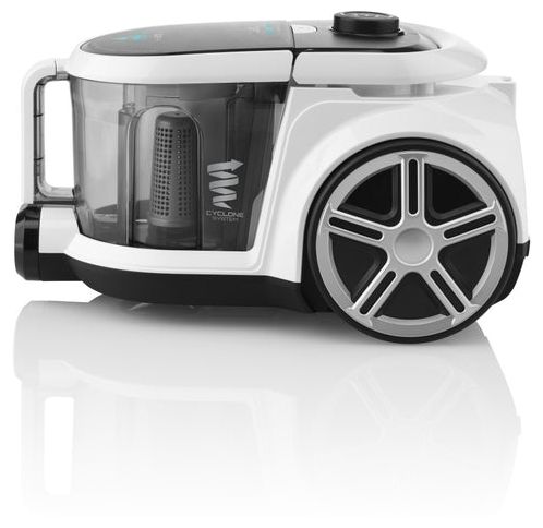 Bodenstaubsauger mit Staubbeutel 800 W HEPA  Stormy Home (Schwarz, Weiß) 