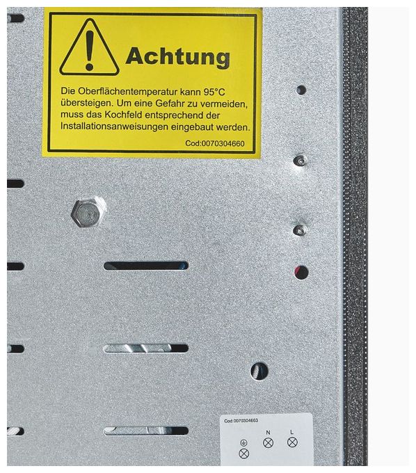 29 cm Glaskeramik Kochfeld/Herdplatte 2 Zone(n) EKC301-R-020 autarkes 