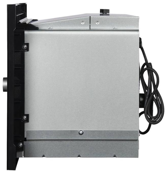 Einbau-Mikrowelle 1000 W Größe: klein 5 Stufen Grill (Schwarz) EMW1770-G-D-030 