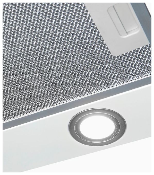Abluft/Umluft Dunstabzugshaube/Esse Wand 60 cm (Edelstahl, Weiß) FSH62-21 