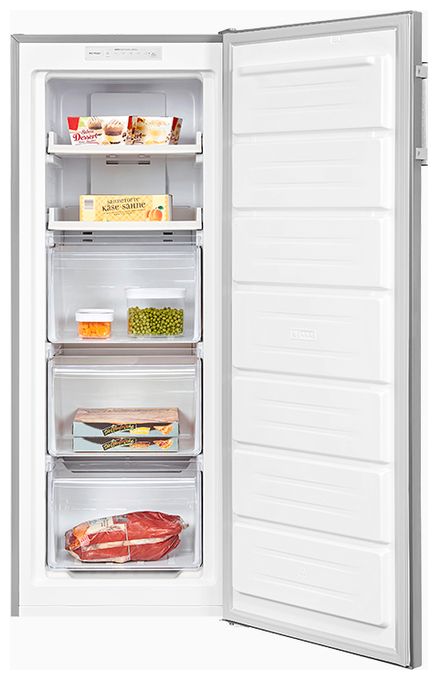 161 l Gefrierschrank 132 kWh Jahr NoFrost  GS231-NF-H-040C (Edelstahl) 