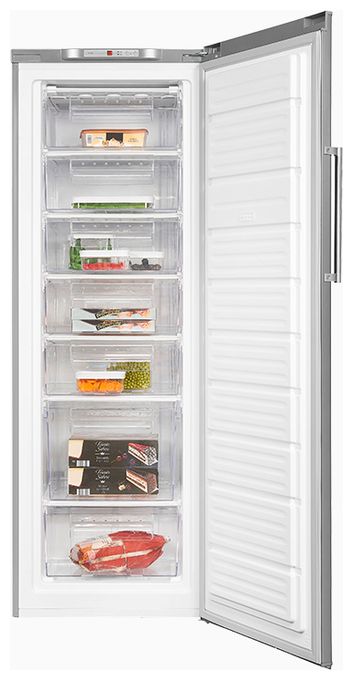 242 l Gefrierschrank 171 kWh Jahr  GS280-HE-040D (Edelstahl) 