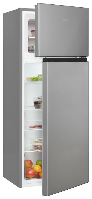 165 l / 41 l Kühl-Gefrierkombi freistehend 176,3 kWh Jahr  KGC270-45-010E (Silber) 