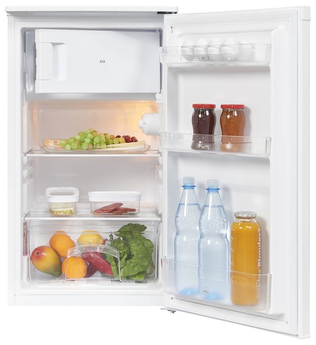 70 l Tischkühlschrank EEK: E 135 kWh Jahr  KS117-3-040E (Weiß) 