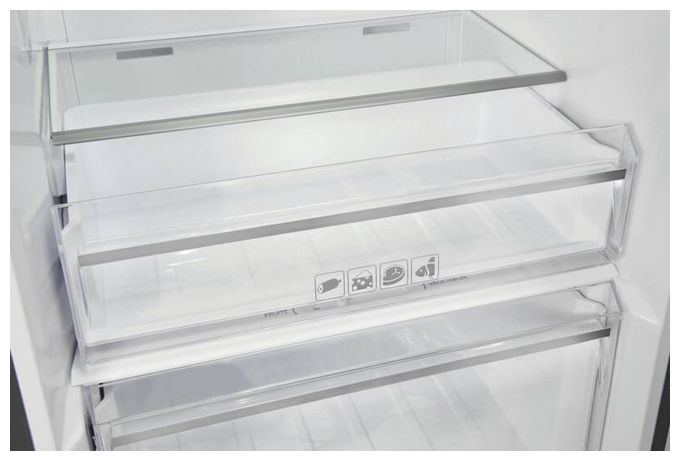 359 l Kühlschrank freistehend EEK: D 94 kWh Jahr NoFrost  KS360-V-He-040d (Edelstahl) 