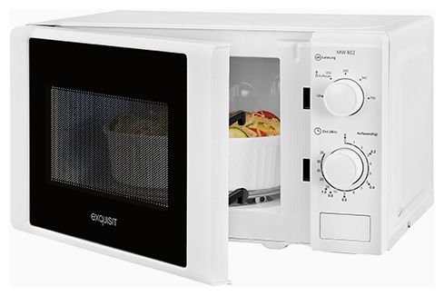 Freistehende Mikrowelle 700 W Größe: klein 5 Stufen  MW802 (Weiß) 