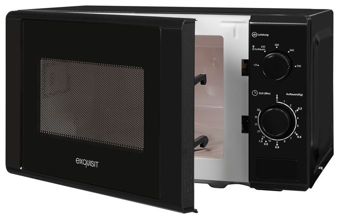 Freistehende Mikrowelle 700 W Größe: klein 5 Stufen  MW900-030 (Schwarz) 