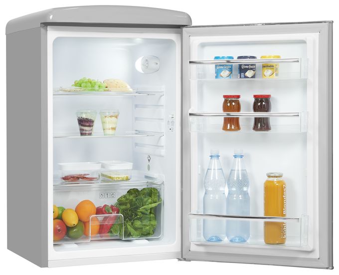 122 l Tischkühlschrank EEK: F 112 kWh Jahr  RKS120-V-H-160F (Grau) 