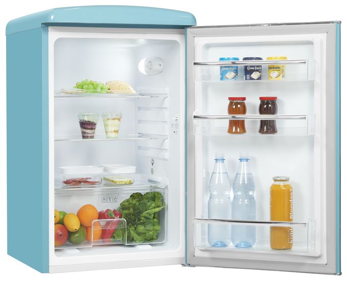 122 l Tischkühlschrank EEK: F 112 kWh Jahr  RKS120-V-H-160F (Türkis) 