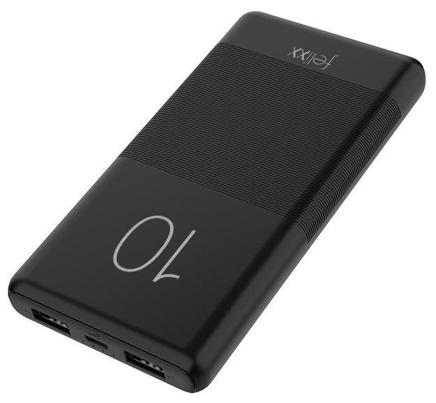 10000 mAh Powerbank Mikro-USB  Pro 10 (Schwarz) 