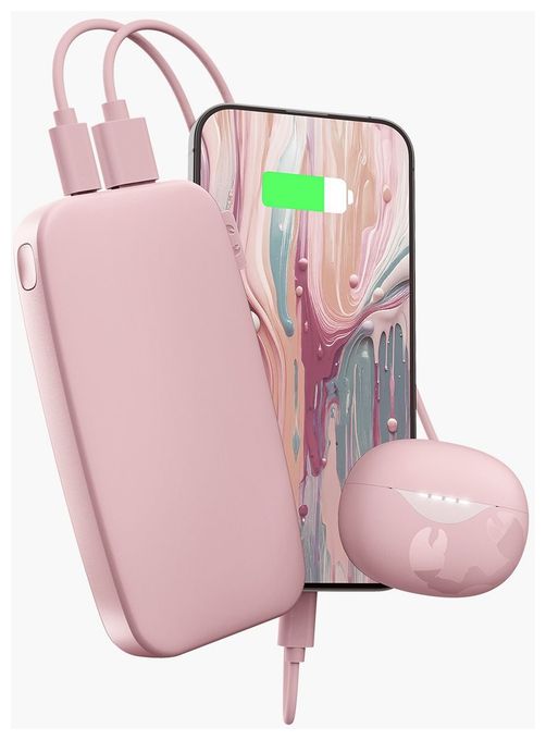 12000 mAh Powerbank USB Typ-C  2PB12100PP (Pink) 