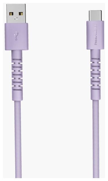 Stecker Rundkabel USB A auf USB C bis 18 W 2 m  2UCC201DL2 (Lila) 
