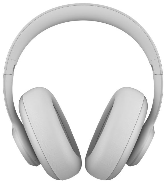 Over Ear Bluetooth Kopfhörer kabellos 60 h Laufzeit USB Typ-C  Clam Ace (Hellgrau) 