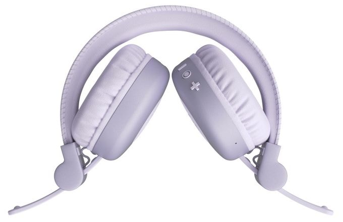Ohraufliegender Bluetooth Kopfhörer kabellos 30 h Laufzeit USB Typ-C  Code Core (Lila) 