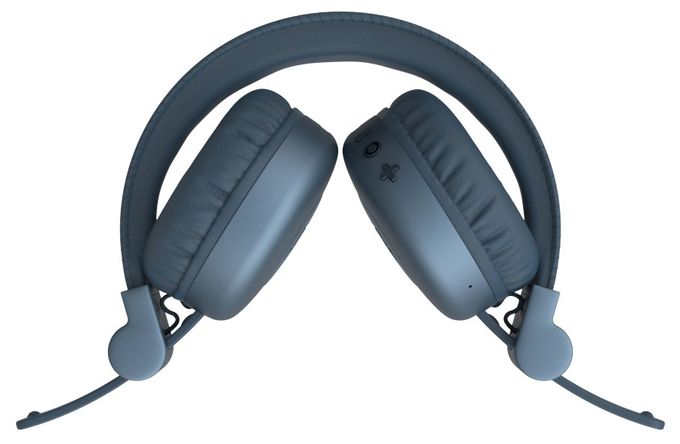 Ohraufliegender Bluetooth Kopfhörer kabellos 30 h Laufzeit USB Typ-C  Code Core (Blau) 