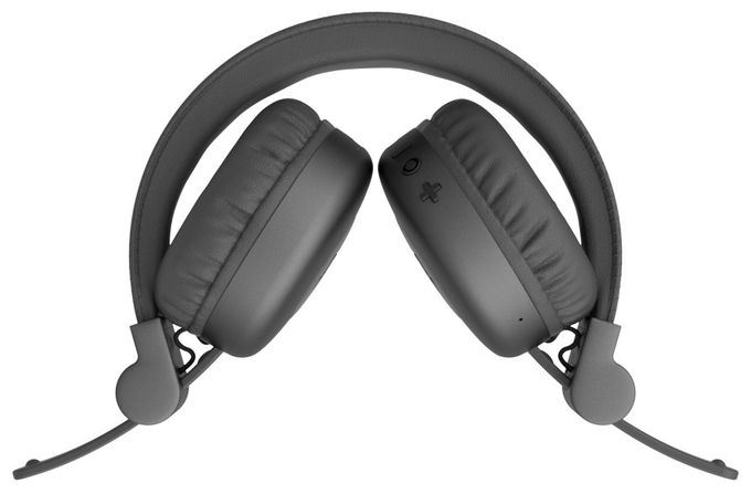 Ohraufliegender Bluetooth Kopfhörer kabellos 30 h Laufzeit USB Typ-C  Code Core (Grau) 