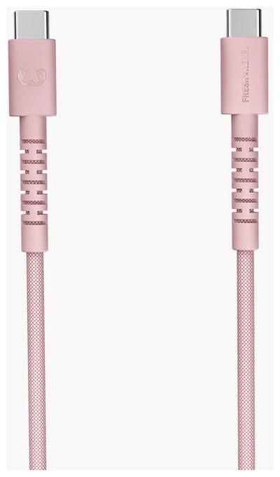 Stecker Rundkabel USB C auf USB C bis 100 W 2 m  FlexWave (Pink) 